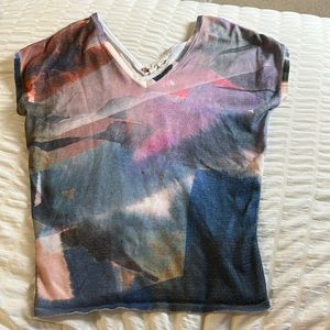 Anthropologie Moth Brushstroke Top ✨